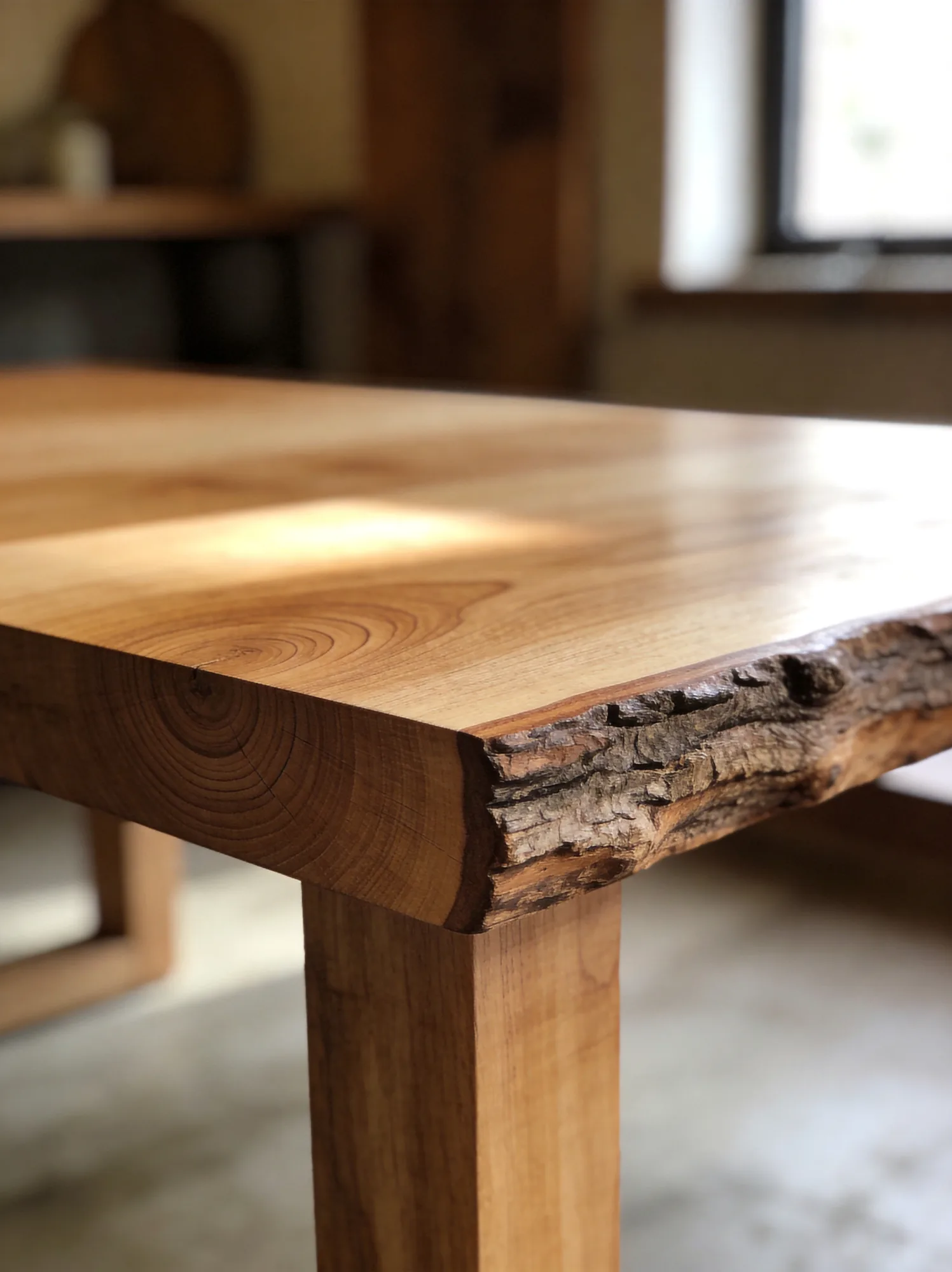 Blat z litego drewna